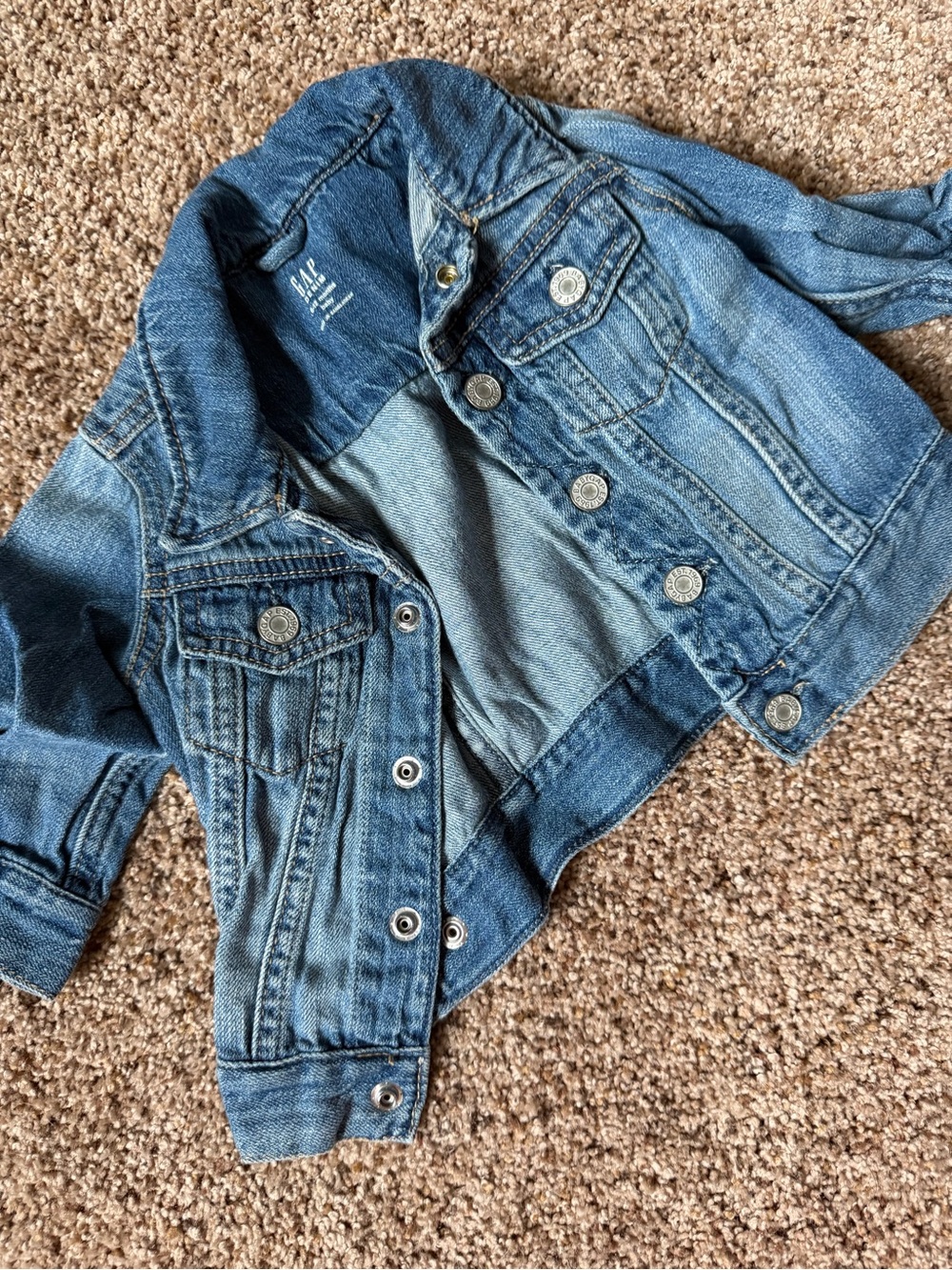 GAP Kids Classic Light Blue Denim Jacket